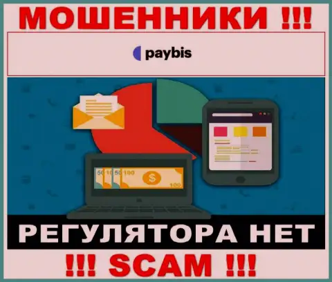 У PayBis Com на веб-ресурсе не опубликовано сведений о регуляторе и лицензии компании, а значит их вовсе нет