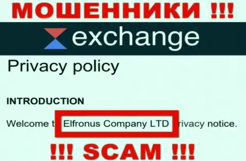 Информация о юридическом лице Elfronus Company LTD, ими является компания Elfronus Company LTD