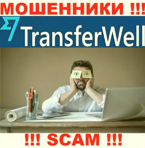 Работа Transfer Well НЕЗАКОННА, ни регулирующего органа, ни лицензии на право осуществления деятельности НЕТ