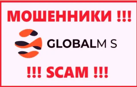 Логотип МОШЕННИКА GlobalMS