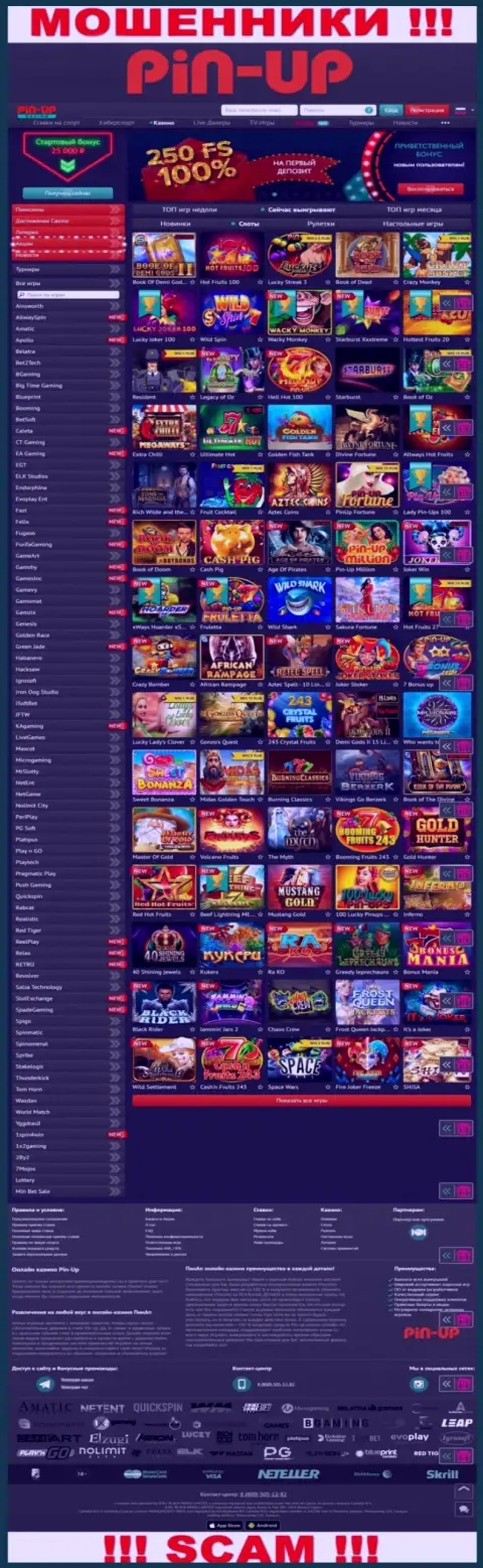 Pin-Up Casino - это официальный web-сайт интернет махинаторов PinUp Casino