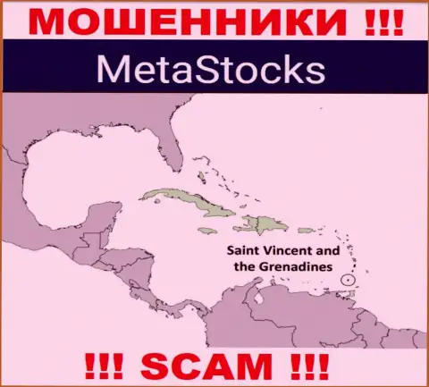 Из конторы MetaStocks средства возвратить нереально, они имеют офшорную регистрацию: Kingstown, St. Vincent and the Grenadines