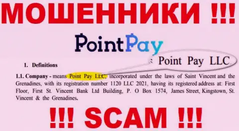 Point Pay LLC - это компания, которая руководит интернет-кидалами Point Pay