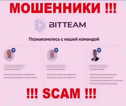 Доверять инфе Бит Тим о прямых руководителях не стоит, ведь это фиктивные люди